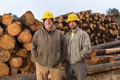 Wade Byars and son, Klint Byars, Wade Byars Logging LLC