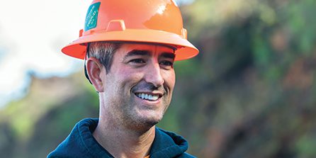  Chad Gustafson, copropriétaires de troisième génération de Gustafson Logging
